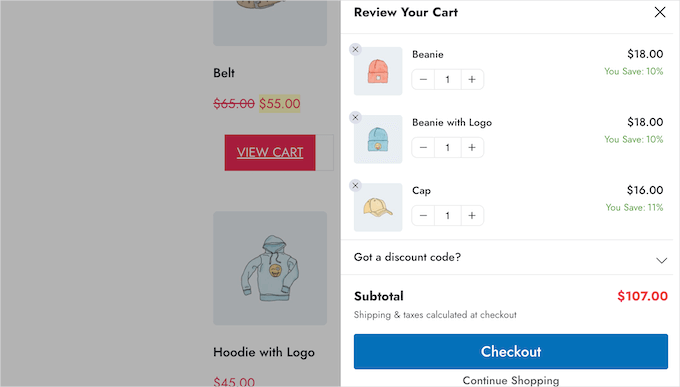 Showing savings and discounts on your e-Commerce site Showing savings and discounts on your e-Commerce site