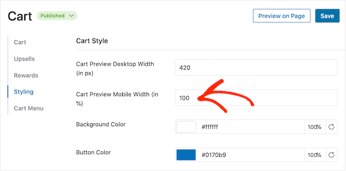 Create a mobile responsive cart page Create a mobile responsive cart page