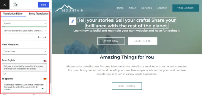 TranslatePress Visual Editor TranslatePress Visual Editor