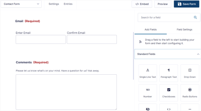 Add fields to Gravity Forms template Add fields to Gravity Forms template